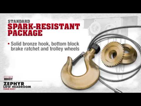 Chester Zephyr Low Headroom Hoist Video Chester Zephyr...
