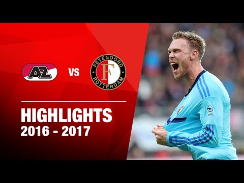 Highlights | AZ - Feyenoord | Eredivisie 2016-2017
