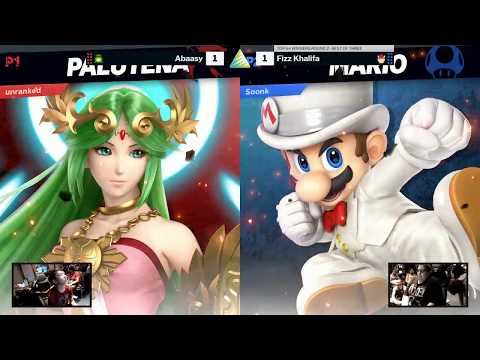 Ascension VIII SSBU Top 64 WR2 - Abaasy (Palutena) vs Fizz Khalifa (Mario/Bowser)