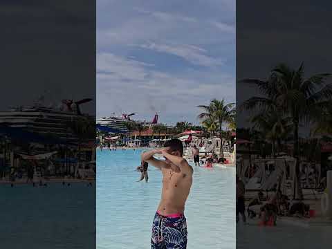Thumbnail for Everyone enjoying Starfish Lagoon at Celebration Key. Carnival Freedom and Carnival Dream #cruise
