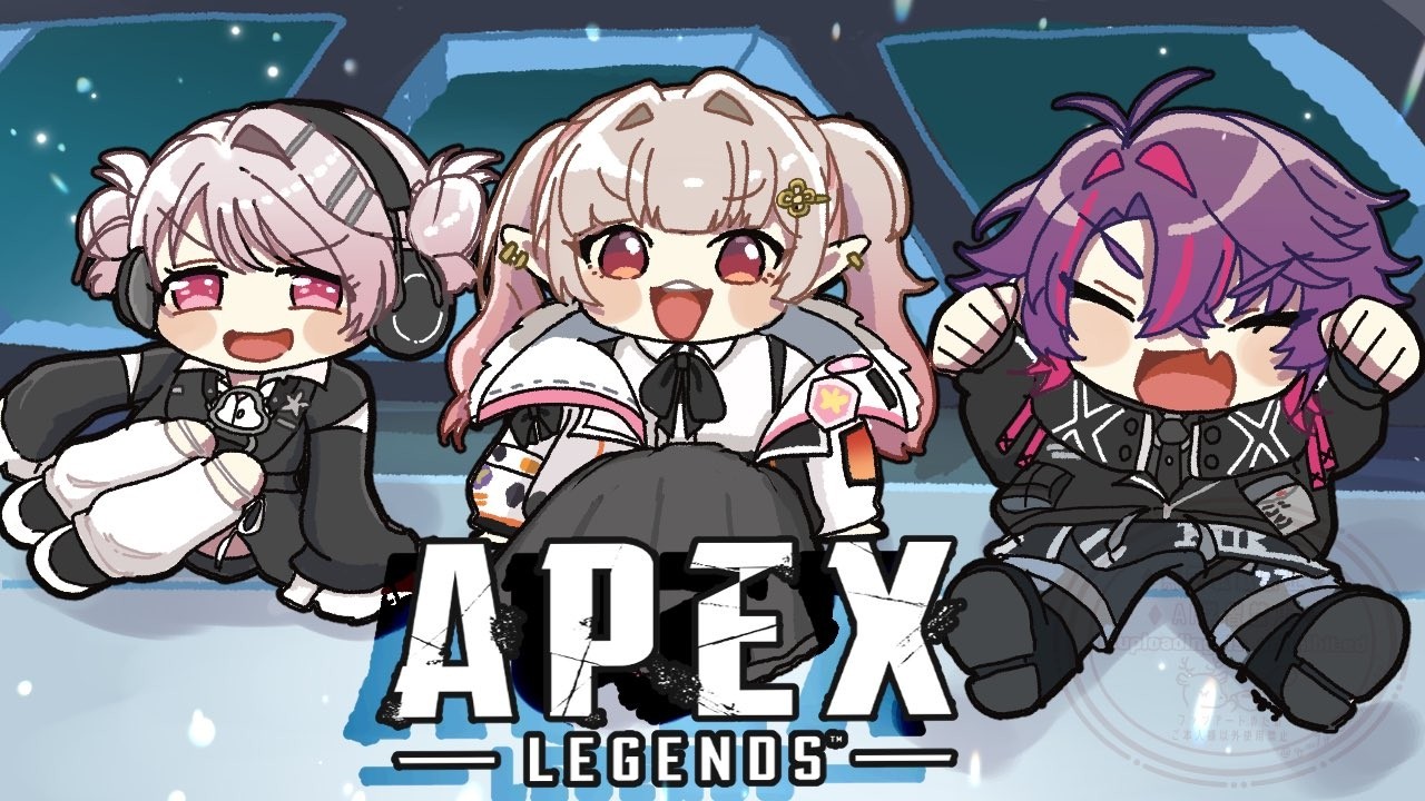 【APEX】にじエペ祭のカスタムをMC陣でもやっていく!! w/える3しいな3【渡会雲雀/にじさんじ】