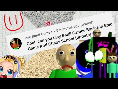 Chaos Unleashed:Escaping Baldi's Chaotic Math School!