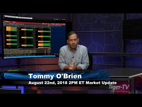 August 21st 2PM ET Market Update with Tommy O'Brien on TFNN