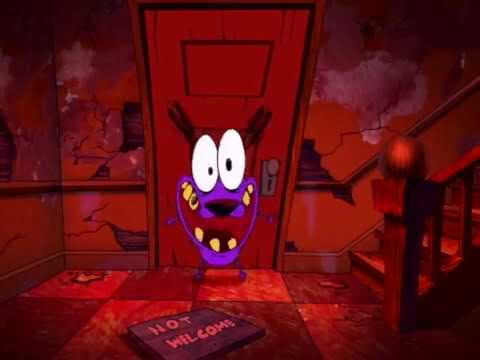 King Ghidorah, Jaws and Creepy Girl in Courage the Cowardly Dog