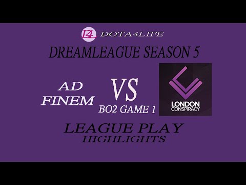 Dota2 DreamLeague-Season5(League Play): AD Finem vs London Conspiracy Game 1 HighLights