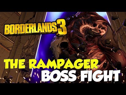 Borderlands 3 The Rampager Boss Fight (Solo)