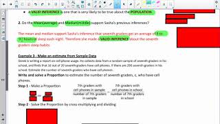6-2 Drawing Inferences from Data