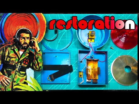Restoring Gi Joe Signal Flasher | Adventure Team Hasbro Repair & Renewal