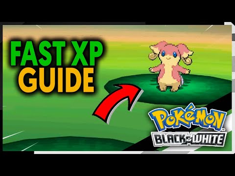 CÓMO SUBIR DE NIVEL RÁPIDO EN POKEMON NEGRO Y BLANCO