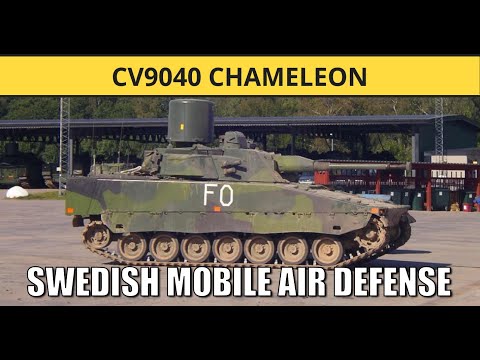 Sweden’s CV9040 Chameleon: Mastering Mobile Air Defense with Precision and Power
