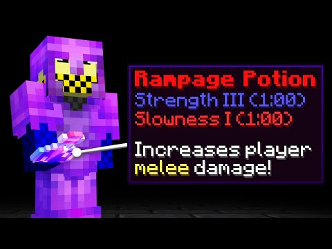 Strength 3 is OP in Minecraft Hunger Games!