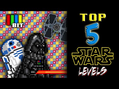 Mario Maker Star Wars Levels Top 5 (2016) TetraBitGaming