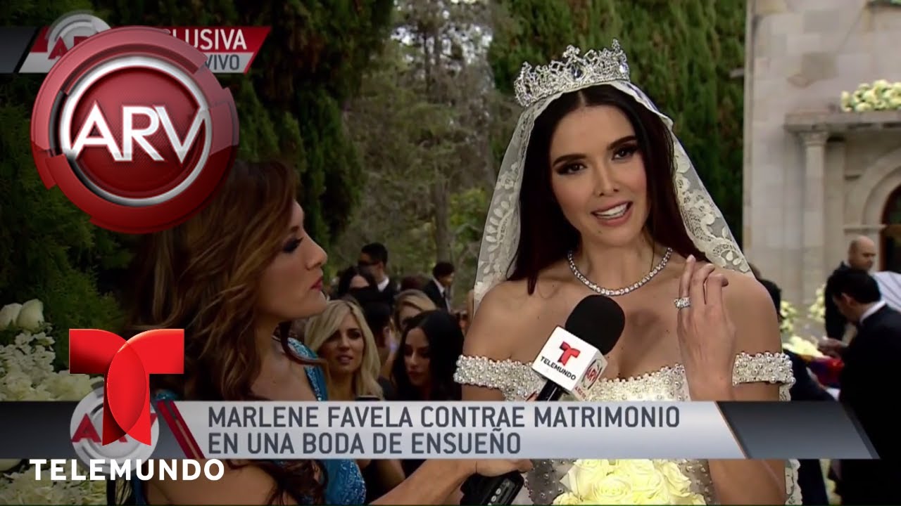 Marlene Favela: es una boda llena de amor | Al Rojo Vivo | Telemundo