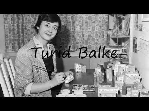 How to Pronounce Turid Balke?