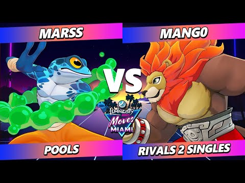 LMM Miami 2024 - Marss (Ranno) Vs. Mango (Zetterburn) Rivals of Aether 2 - RoA2
