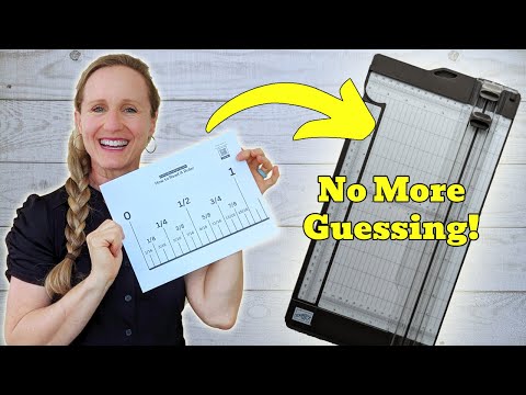 How to Read a Ruler for Card Making and Scrapbooking