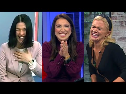 20 News Anchors Can't Stop Laughing In 2020
