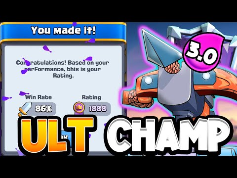 I Reached ULTIMATE CHAMPION With 3.0 Xbow Cycle 🏆