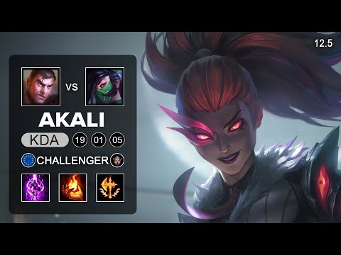 Akali Top vs Jayce - EUW Grandmaster - Season 12 Patch 12.5