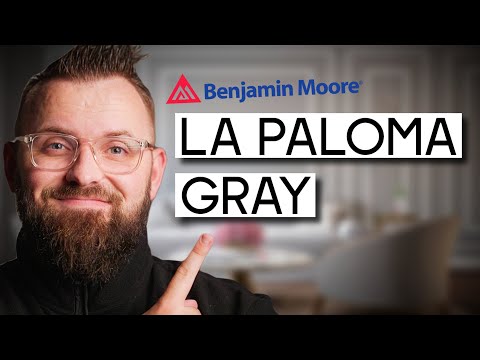 YouTube video about Stormy Sky 1616 by Benjamin Moore