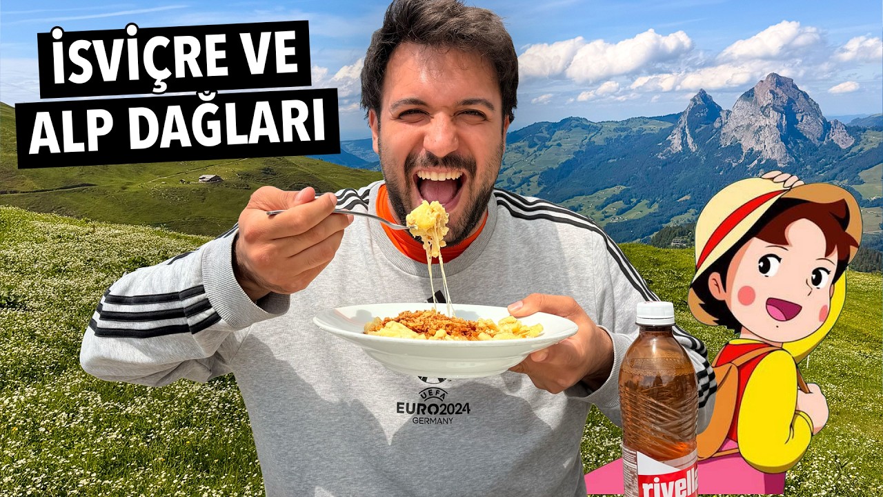 Heidi'nin Koşturduğu İsviçre Alp Dağlarına Çıktım! *İNANILMAZ*