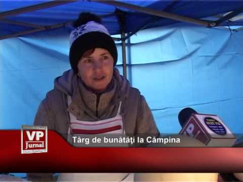 Târg de bunătăţi la Câmpina