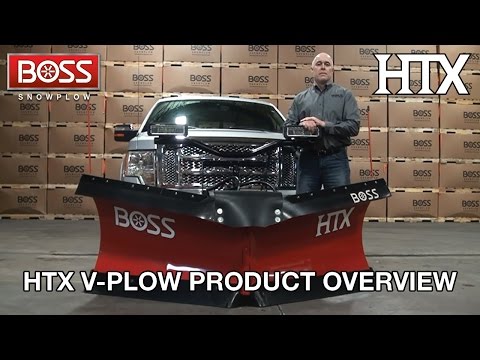 HTX V-Plow Product Overview | BOSS Snowplow