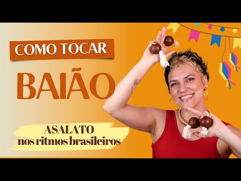 Como Tocar BAIÃO no Asalato [ com Lari Finocchiaro]