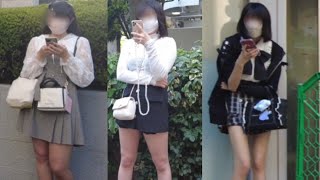 4K【大久保公園】病院前周辺をお散歩👣5/17(水)夕方〜生足が綺麗で魅力的なP活立ち〇ぼ女子︎💕︎Walk in front of Okubo Park Hospital#okubopark