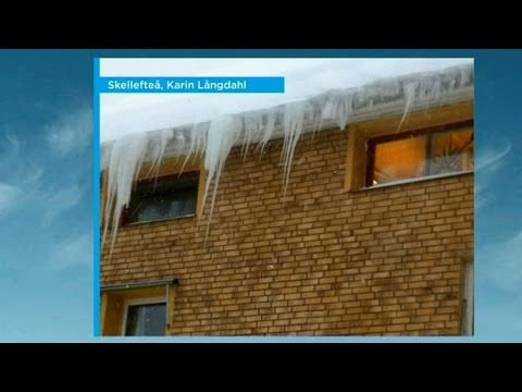 Meteorologens varning: Se upp för istappar! - Nyhetsmorgon (TV4)