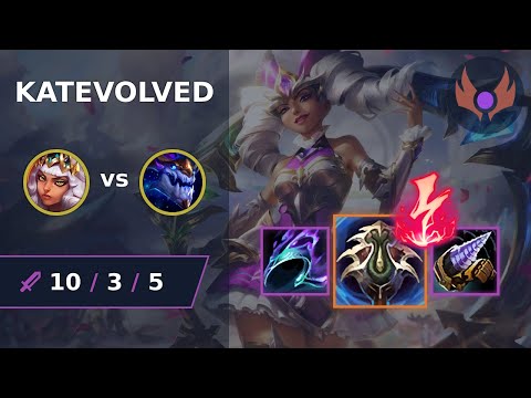 [ KatEvolved ] Qiyana MID vs Aurelion Sol | KR MASTER | LOL Season 2024