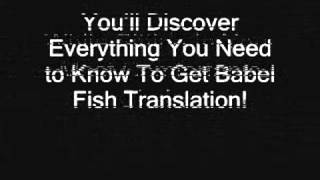Babel Fish Translation