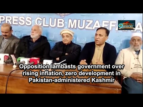 Opposition lambasts government over rising inflation, zero development in PoK