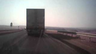 preview picture of video 'Russian M7 Volga Federal Highway (European route E22): Lipovo'