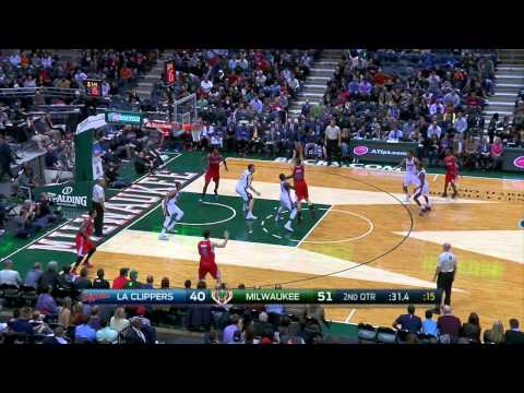 Blake Griffin Highlights Clippers vs. Bucks 12.13.2014 - 10 Points, 9 Assists
