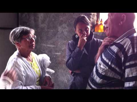 Angelo talking to family at Montenerodomo