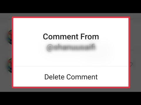 How To Delete Comments in Reels Video || Instagram