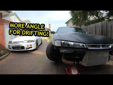 S14 Gets More Steering Angle For Drifting! gktech mod
