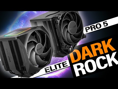 Be Quiet! Dark Rock Pro 5 & Dark Rock Elite Unboxing, Review, and Comparison