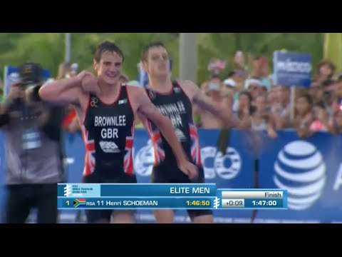 Amazing final WTS Cozumel Brownlee vs Mola | Triathlon