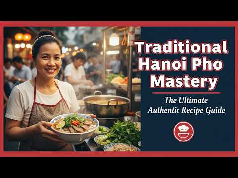 Traditional Hanoi Pho Mastery: The Ultimate Authentic Recipe Guide