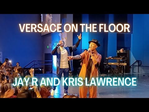 Jay R and Kris Lawrence - Versace on the Floor - Live Concert in Los Angeles, California