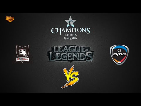 ROX Tigers vs. CJ Entus | LCK Spring Split 2016 | W1D3 Game 2