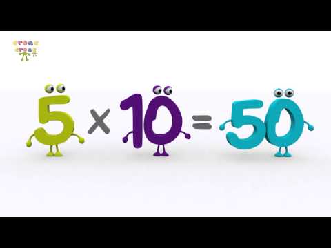 La tabla del 5 - NUEVO. Ejercicios de matemática para niños