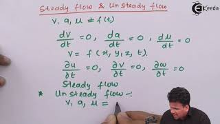 Steady and Unsteady Flow - Fluid Kinematics - Fluid Mechanics 1