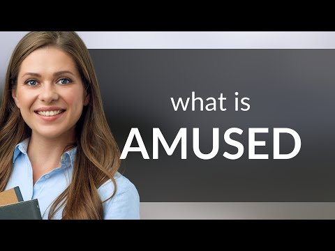 Amused Synonym