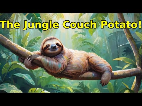 🌴 Why Sloths Are the Ultimate Couch Potatoes of the Jungle! 🦥✨
