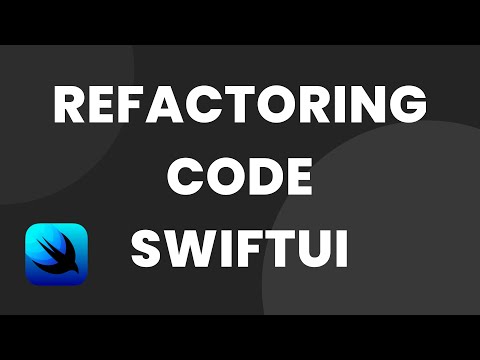 Refactoring code in SwiftUI (SwiftUI Tutorial, SwiftUI Onboarding, SwiftUI) thumbnail
