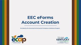 EEC eForms Account Creation