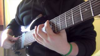 Thoroughly At Home by Animals As Leaders (Guitar Cover; slap/pop part)